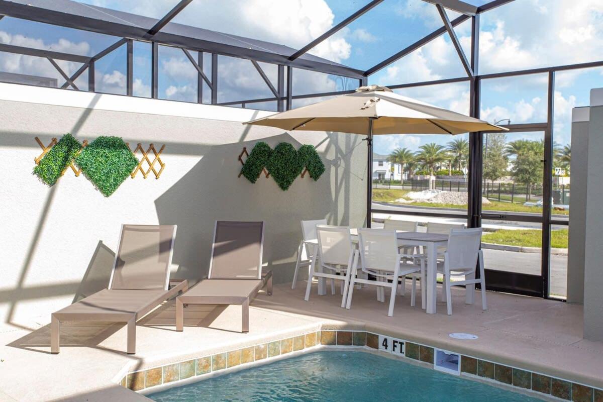 Gorgeous 4 Bedroom W/ Pool Close To Disney 4836 Kissimmee Exterior foto